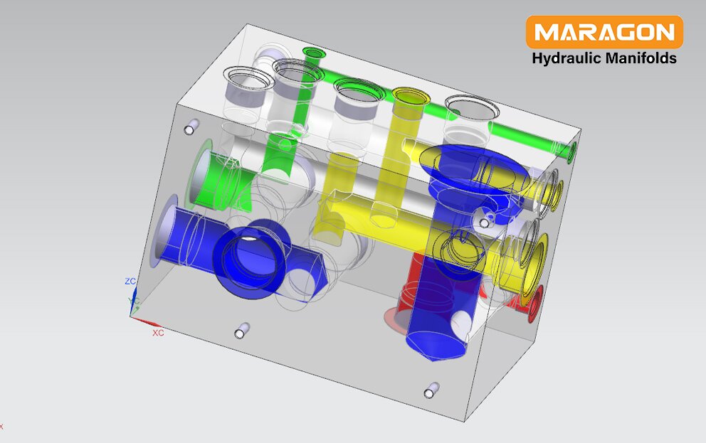 Custom Hydraulic Manifold Blocks Design