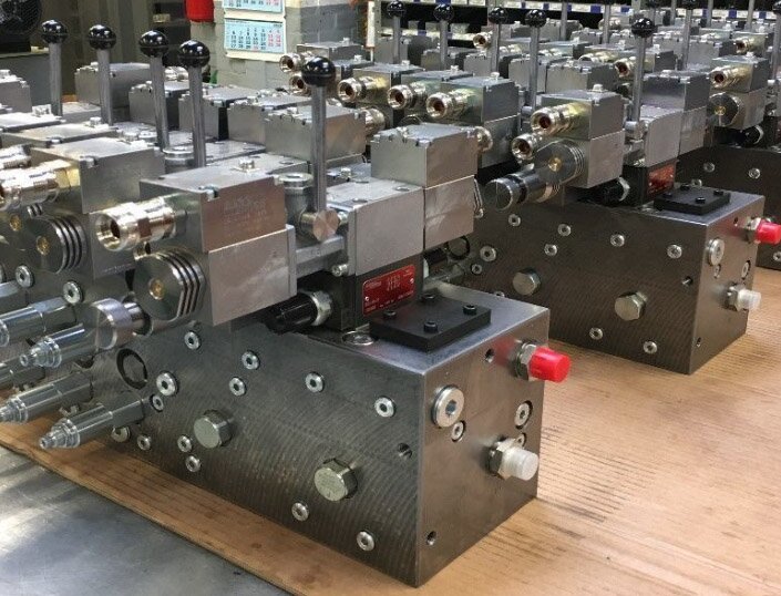 Custom Hydraulic Manifold Blocks Assembly 