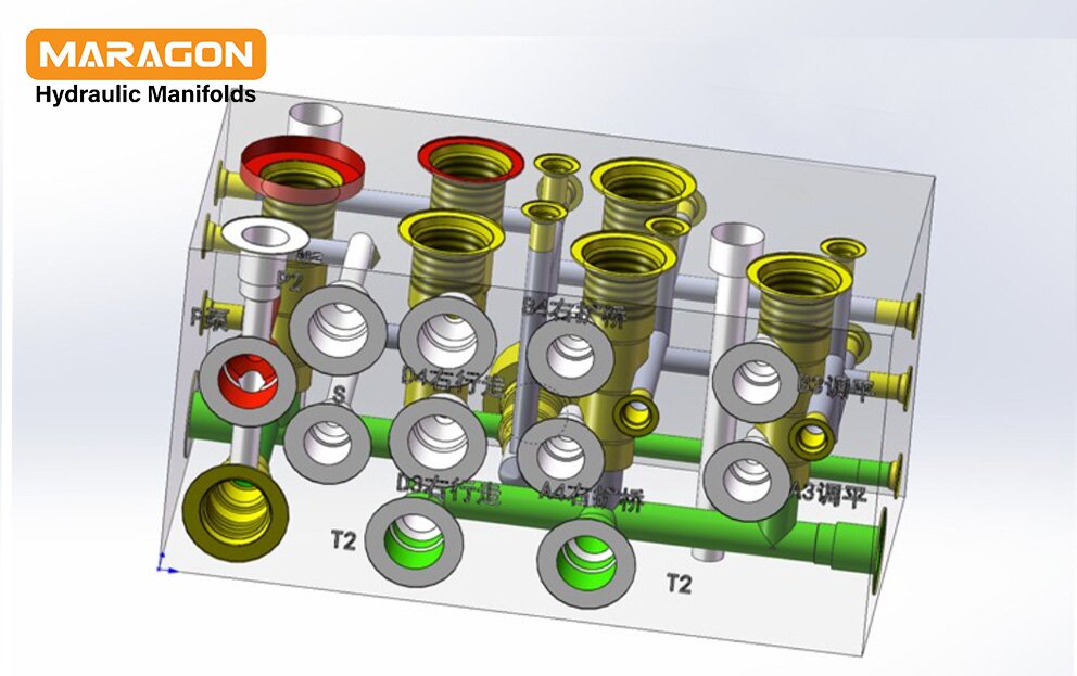 Custom Hydraulic Manifold Blocks Design For Oilfield Machinery